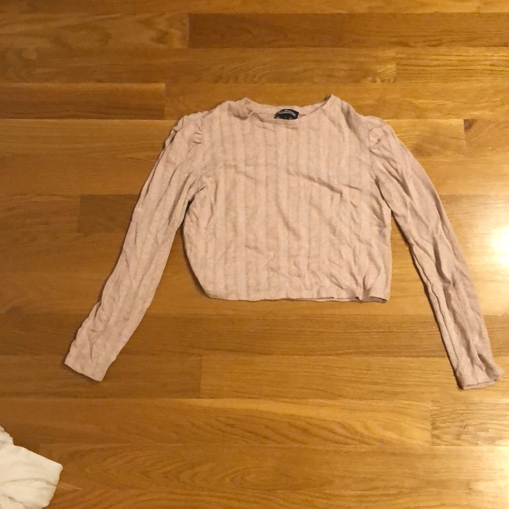 Freshman Cropped Long-Sleeve Shirt